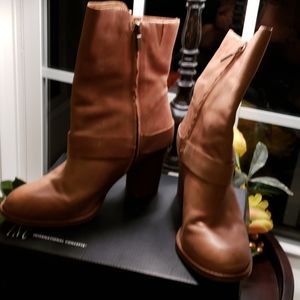 🛍INC Leather  Boots